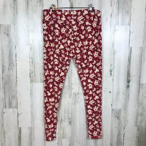 LuLaRoe TC leggings Alice in Wonderland Disney